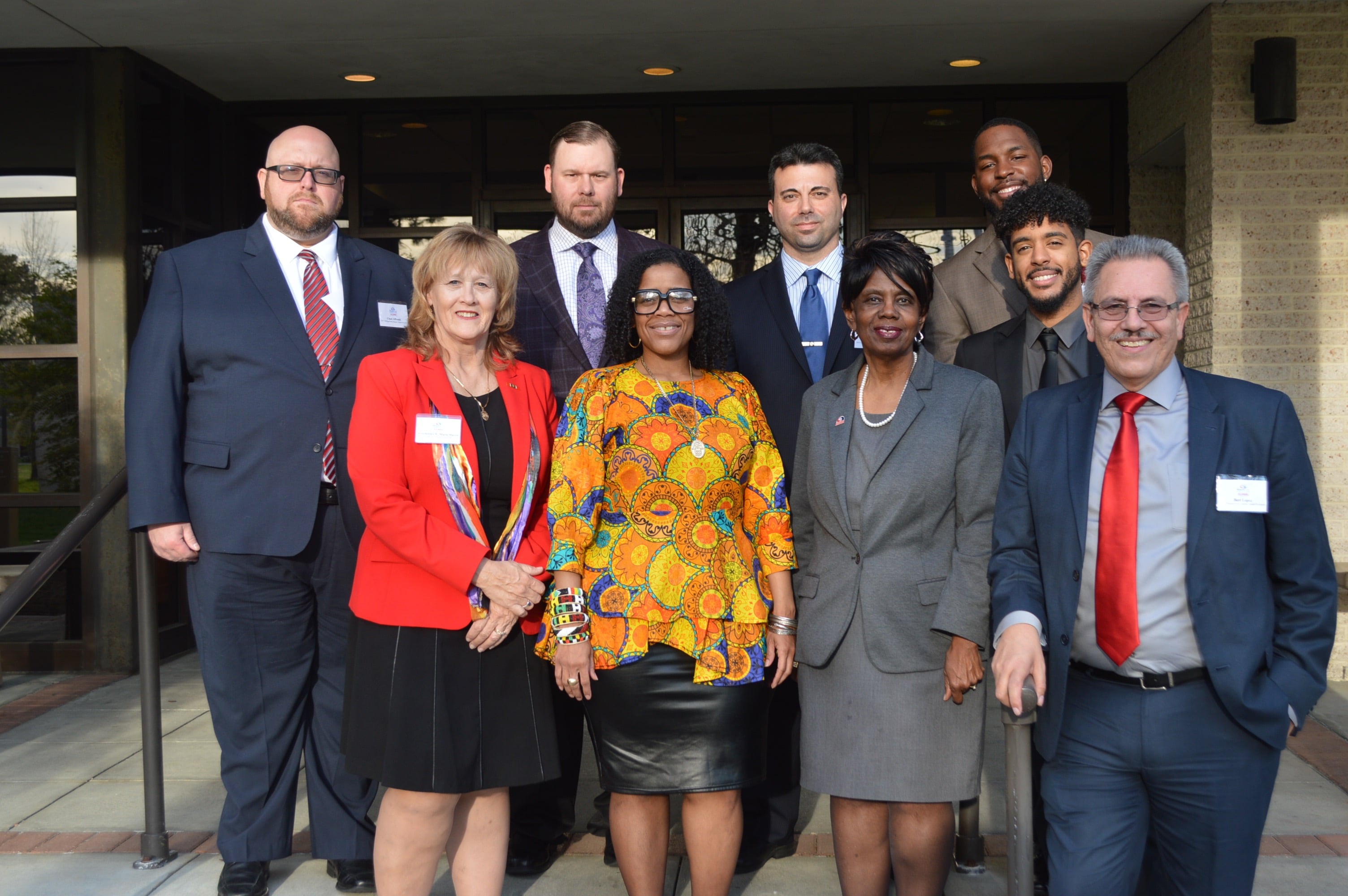 Distinguished Alumni Group Photo 2019
