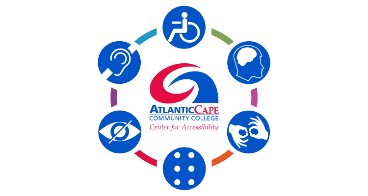 logo for the Center for Accessibility at Atlantic Cape