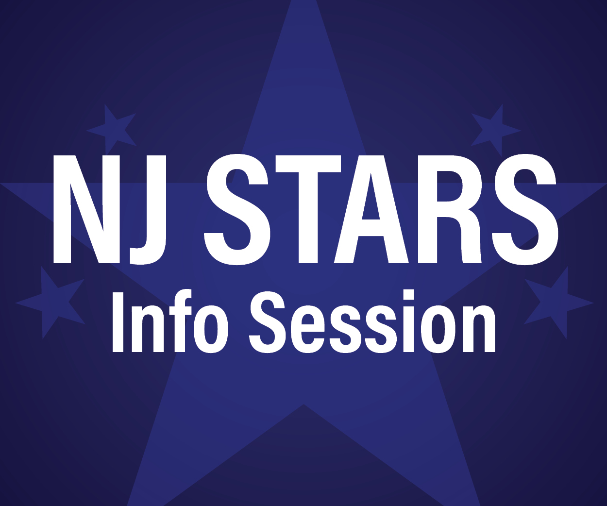 NJ Stars Infosession Graphic