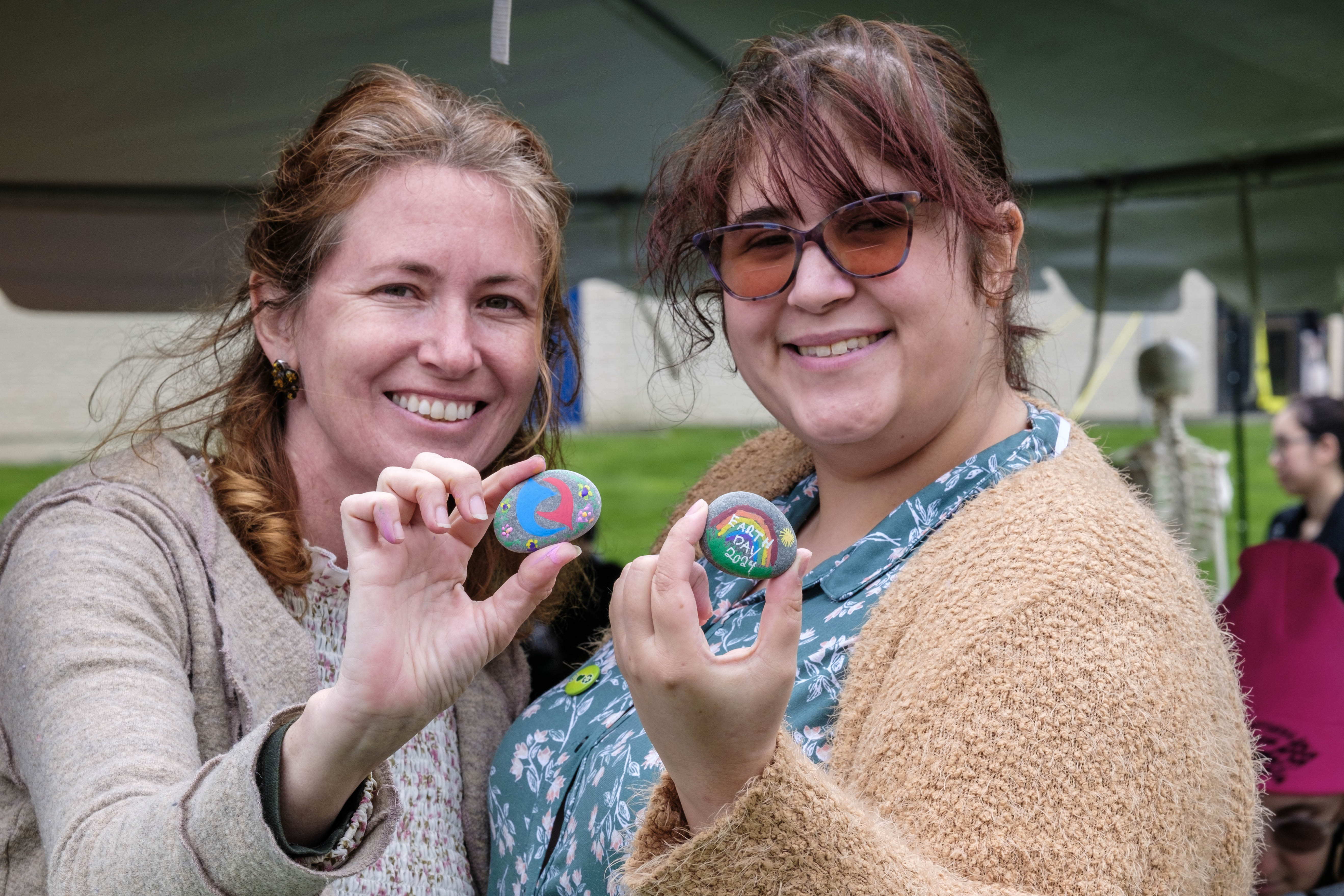 Earth Day festivities on the Mays Landing campus