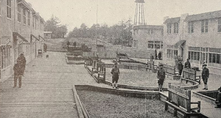 historic photograph of Amatol, New Jersey.