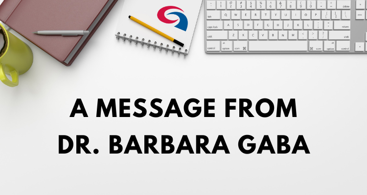 Dr Gaba Message - March 12