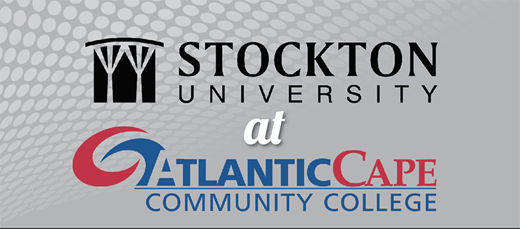 Stockton University at Atlantic Cape Community College combined logo
