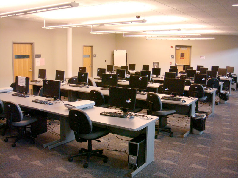 Library Computer Lab Inside