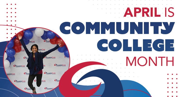 Community College Month logo