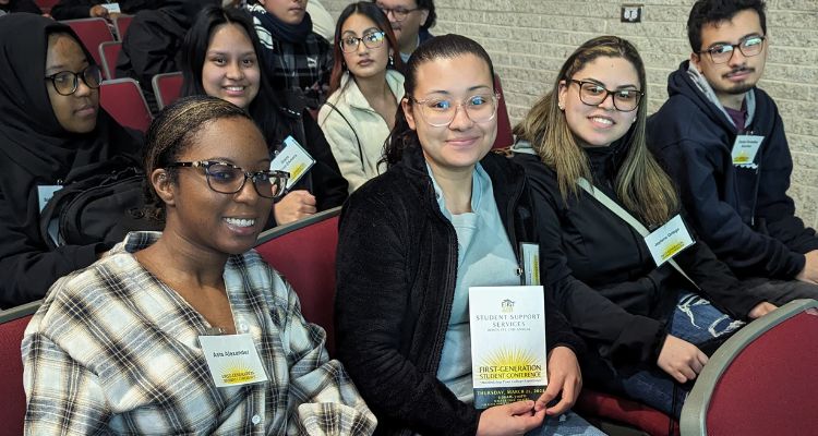 Students attending Atlantic Cape's 2nd Annual First-Generation Student Conference