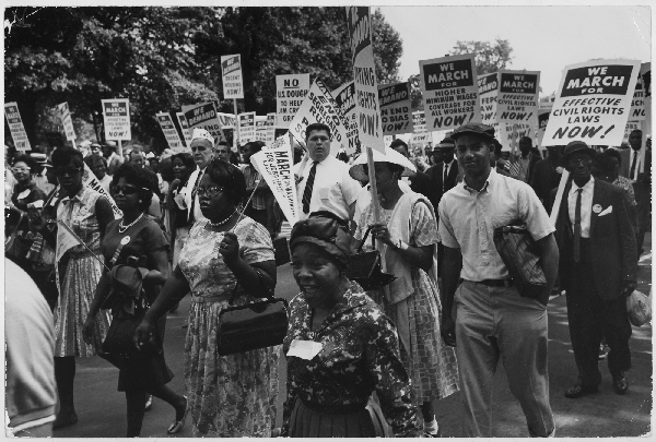 Photo of March on Washington for Jobs and Freedom,  August 28, 1963
